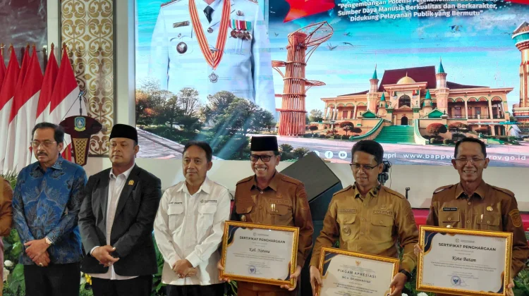 Natuna Raih Penghargaan PJPK Berkualitas Tingkat Provinsi Kepri
