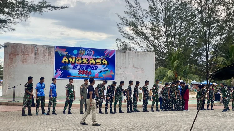 Persiapan Angkasa Expo HUT ke-80 TNI AU Natuna Dimatangkan