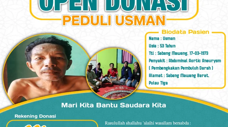 Open Donasi Peduli Usman