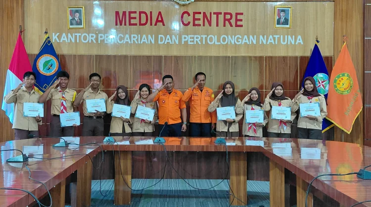 SAR Natuna Apresiasi Saka SAR Siaga Lebaran 2026