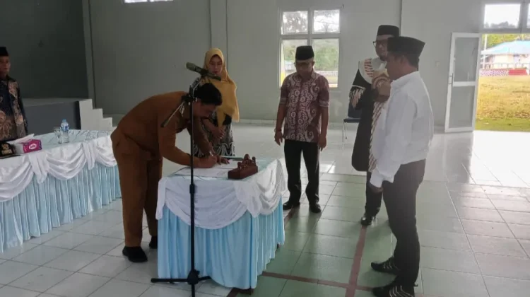Pelantikan PAW BPD Desa Subi Digelar