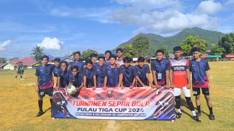 Tim Pulau Tiga B Lolos ke Babak Penyisihan Turnamen Pulau Tiga Cup 2026