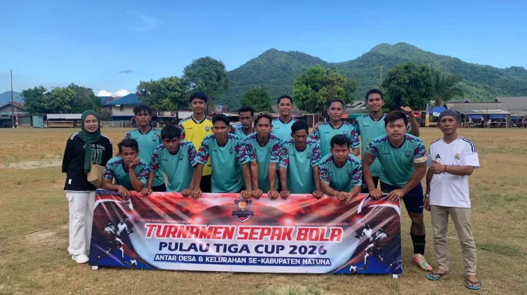 Tim Serantas A Lolos Babak Penyisihan Turnamen Sepak Bola Pulau Tiga Cup 2026