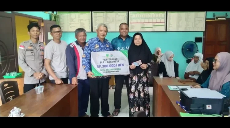 BLT DD Desa Kelarik Utara Disalurkan