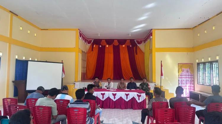 Babinsa Hadiri Rapat Idul Adha