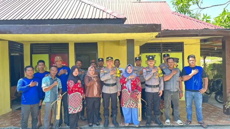 Polsek Serasan Libatkan Warga dalam Penguatan Kamtibmas