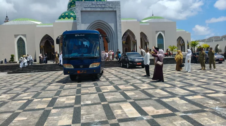Lanud Raden Sadjad Dukung Penuh Keberangkatan Jamaah Haji Natuna