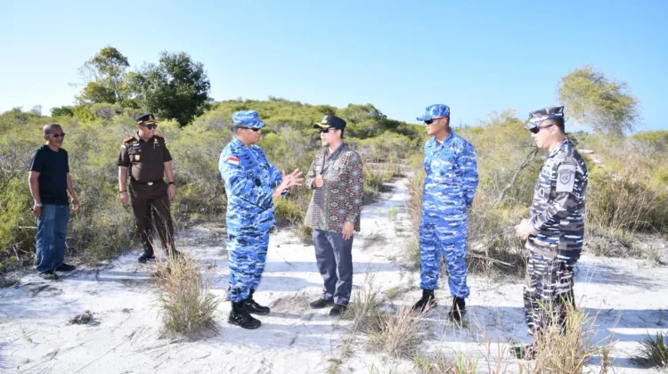 Lanud RSA Natuna Amankan Aset Negara Pulau Subi