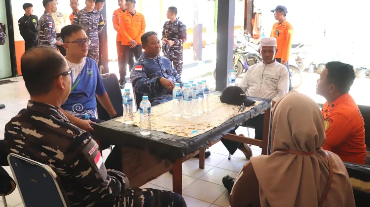 Danlanud RSA Kunjungi Unit Siaga SAR Serasan