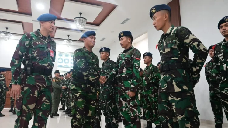 Lanud RSA Personil Lanud RSA Latihan Ground Handling Pesawat Tempur