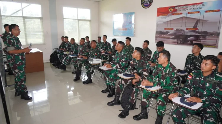 Lanud RSA Natuna Tingkatkan Kompetensi Ground Crew