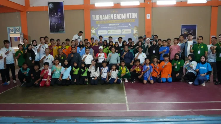 Turnamen Badminton Pelajar Natuna 2026 Resmi Dibuka