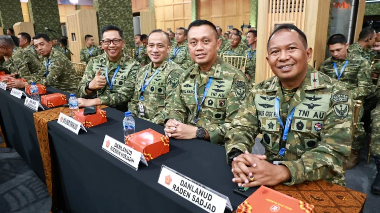 Danlanud RSA Natuna Hadiri Apel Dansat TNI