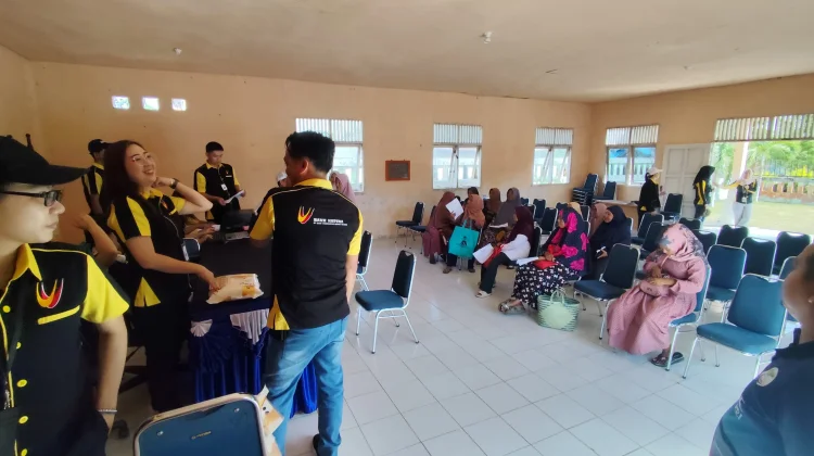 Bank Natuna Gelar Beras Murah, Warga Batu Gajah Antusias