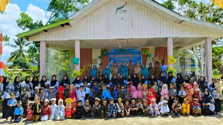 Pawai Hardiknas TK-PAUD Meriahkan Bunguran Batubi