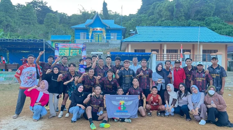Tim Karla Melaju Bapak 4 Besar Turnamen Sepak Bola Pulau Tiga Cup 2026