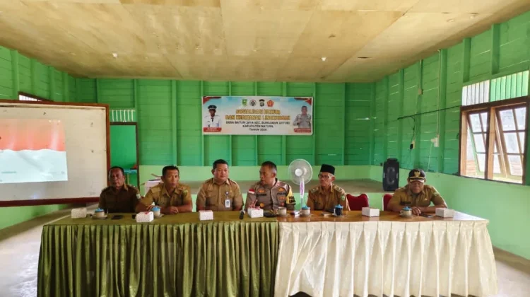 Sosialisasi Hukum Perkuat Keamanan Lingkungan