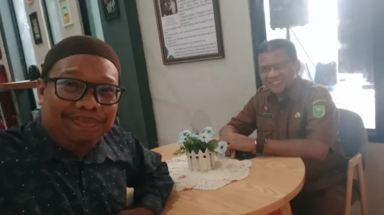 SDN 001 Kelarik Barat Ajukan Kerjasama Peminjaman Buku