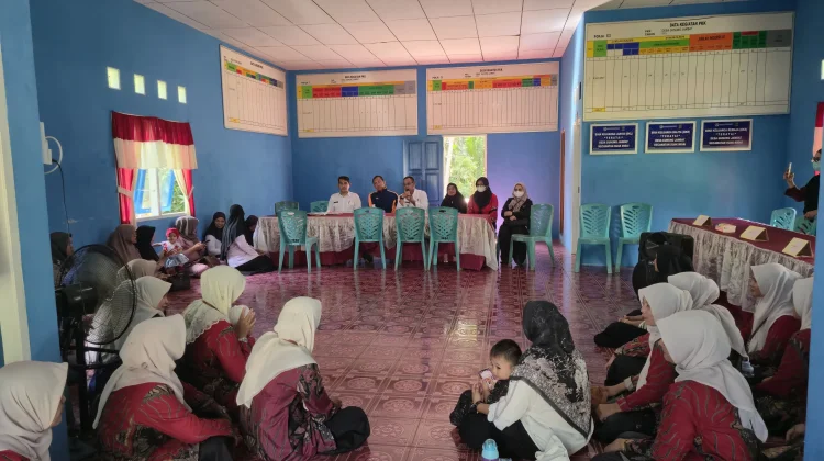 Posyandu Serentak Jangkau Tiga Desa di Suak Midai