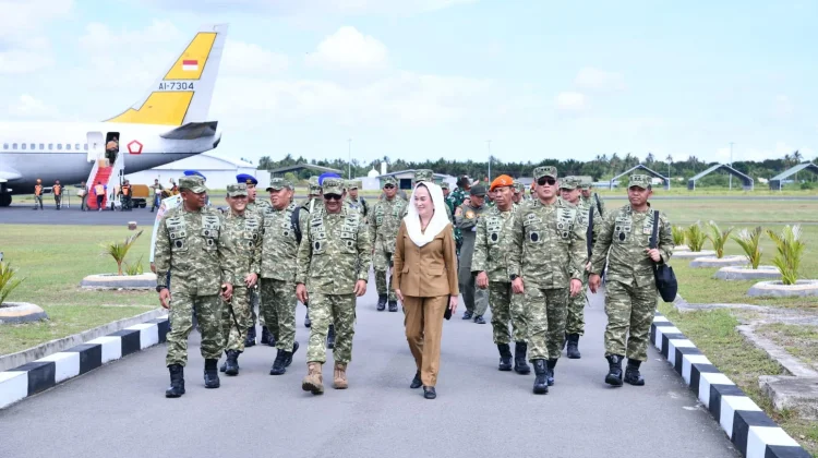 Wakasau Tinjau Natuna Perkuat Peran Frontliner Pertahanan Udara