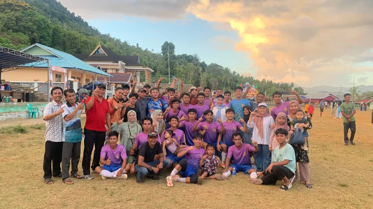 Tim Limau Manis Melaju Final Turnamen Sepak Bola Pulau Tiga 2026