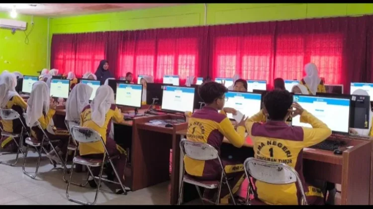 SMAN 1 Bunguran Timur Gelar Simulasi OSNK 2026