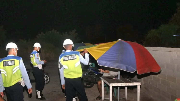 Operasi Penegakan Ketertiban Lanud RSA Menyasar Tempat Hiburan