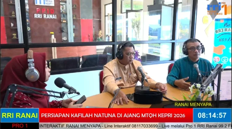 LPTQ Natuna TC kan 54 Orang menuju MTQH Kepri 2026