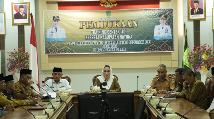 Training Center Kafilah  Natuna  ke MTQ Kepri 2026 di Mulai