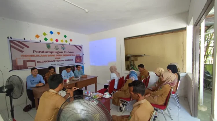 Kejaksaan Dampingi Pembangunan Fisik Desa Sungai Ulu
