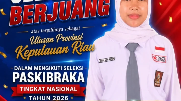 Siswi SMAN 1 Bunguran Timur Wakili Kepri Seleksi Paskibraka Nasional