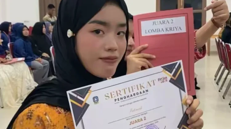 Siswi Sekolah Rakyat Natuna Raih Juara Dua Lomba Kriya