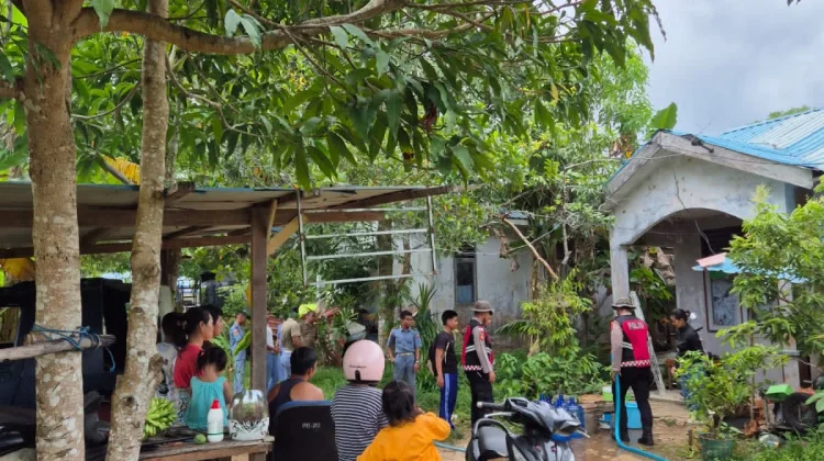 Warga Pesisir Natuna Terima Bantuan Pasokan Air Bersih