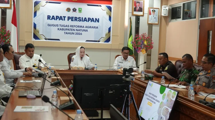 Bupati Natuna Buka Rapat Persiapan GTRA 2026