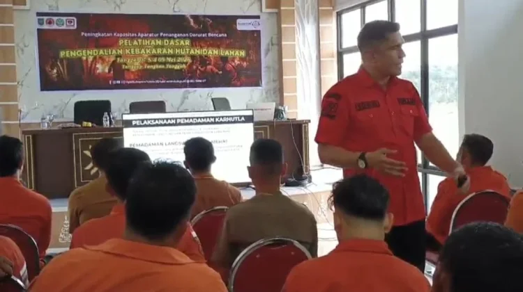 BPBD Natuna Gelar Pelatihan Penanganan Karhutla