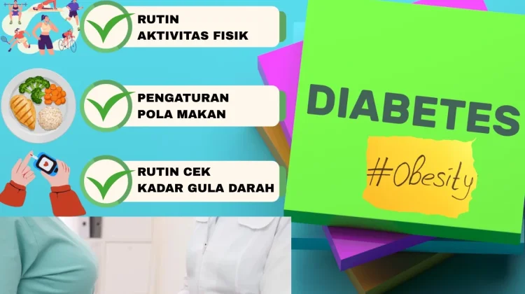 Tiga Cara Sederhana Cegah Risiko Diabetes dan Obesitas