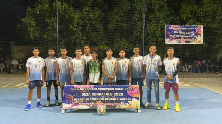 Tim Voli Putra Desa Batu Gajah Melaju Final Turnamen Desa Sungai Ulu 2026