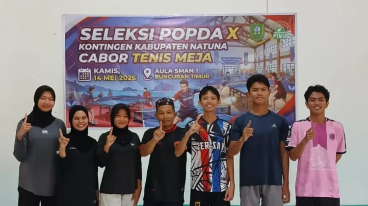 Enam Siswa Sman 1 Bunguran Timur Ikuti Seleksi Atlet Popda