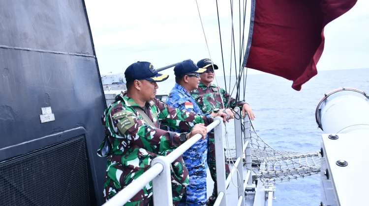 Pangkogabwilhan I Saksikan Operasi Beladu Sakti-26 di Natuna
