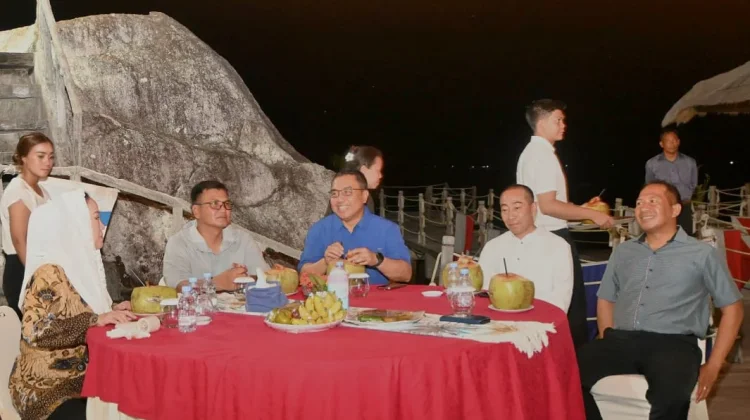 Danlanud RSA Hadiri Sunset Dinner Bersama Pangkogabwilhan I di Natuna