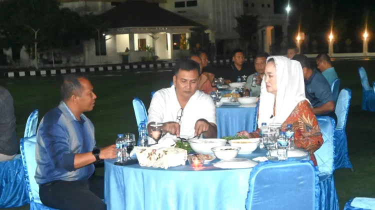 Danlanud RSA Hadiri Jamuan di Gedung Daerah Natuna