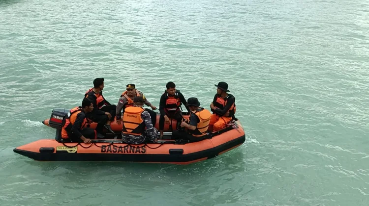 Tim SAR Gabungan Lakukan Pencarian Orang Hilang di Pulau Sunyut