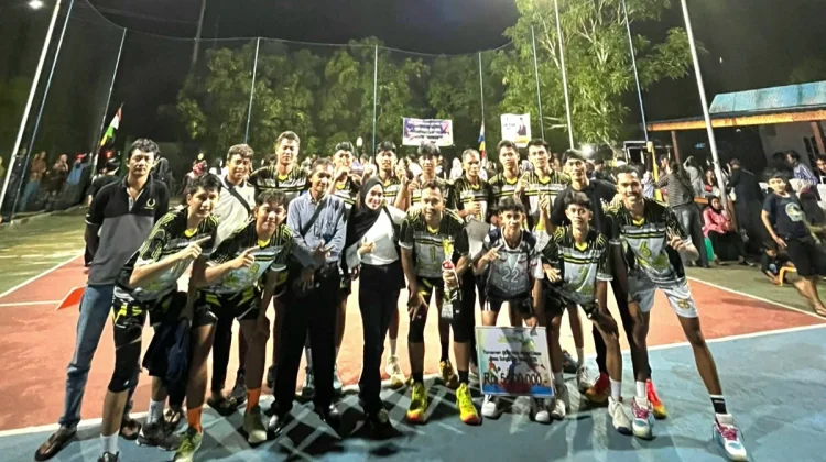 Tim Voli Putra Karla Juara 1 Turnamen Sungai Ulu 2026