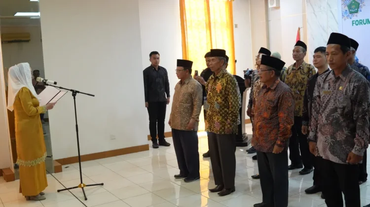 Pengukuhan FKUB dan Forum Pemuda Lintas Agama Perkuat Kerukunan
