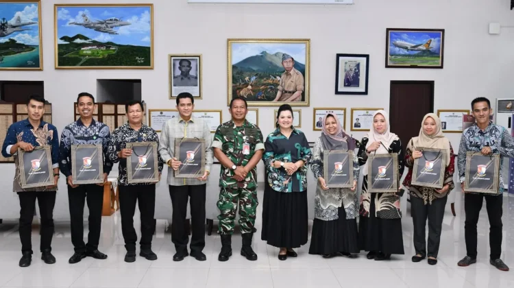 Lanud RSA dan Disdikbud Bahas Pengembangan KB-TK