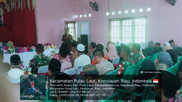 Koramil Hadiri Pelepasan Siswa Kadur