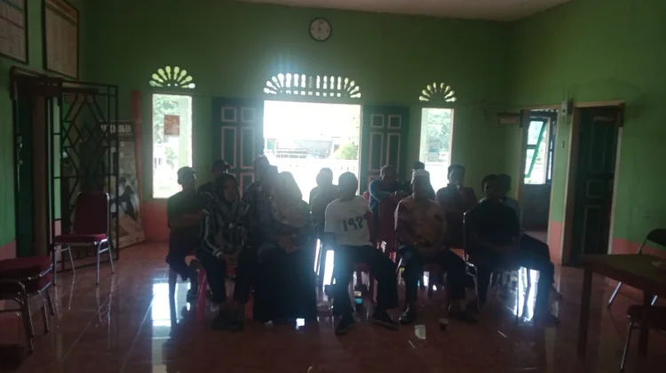 Pemerintah Desa Batubi Jaya Gelar Rapat Persiapan Takbir Keliling