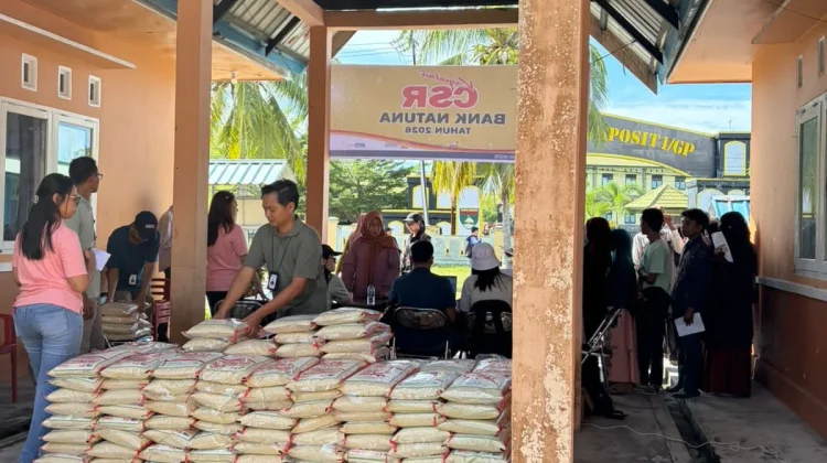 Penjualan Beras Murah di Desa Disambut Antusias Warga