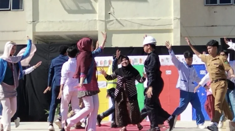 Ujian Praktek Seni Budaya SMAN 1 Bunguran Timur Berlangsung Sukses