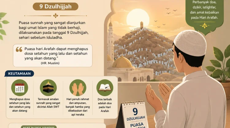 Puasa Arafah: Keutamaan, Niat, dan Hikmah bagi Umat Muslim